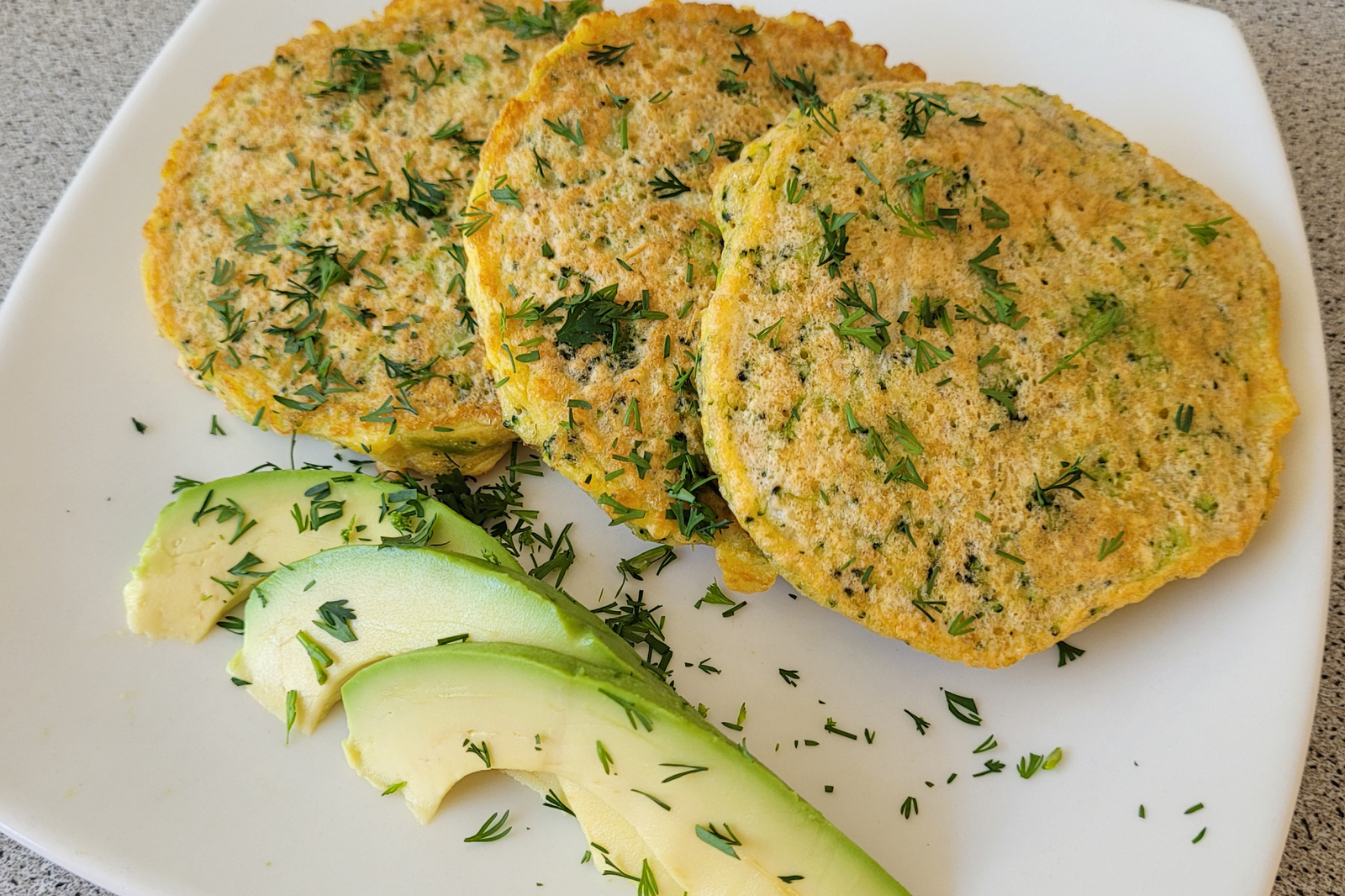 Pancakes de brócoli