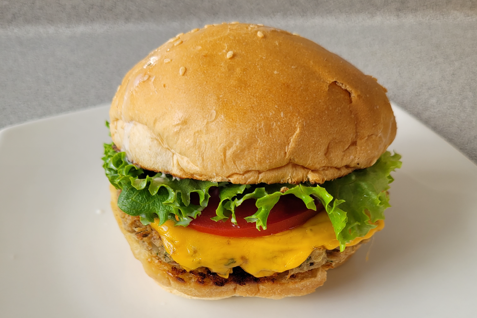 Hamburguesa de atún