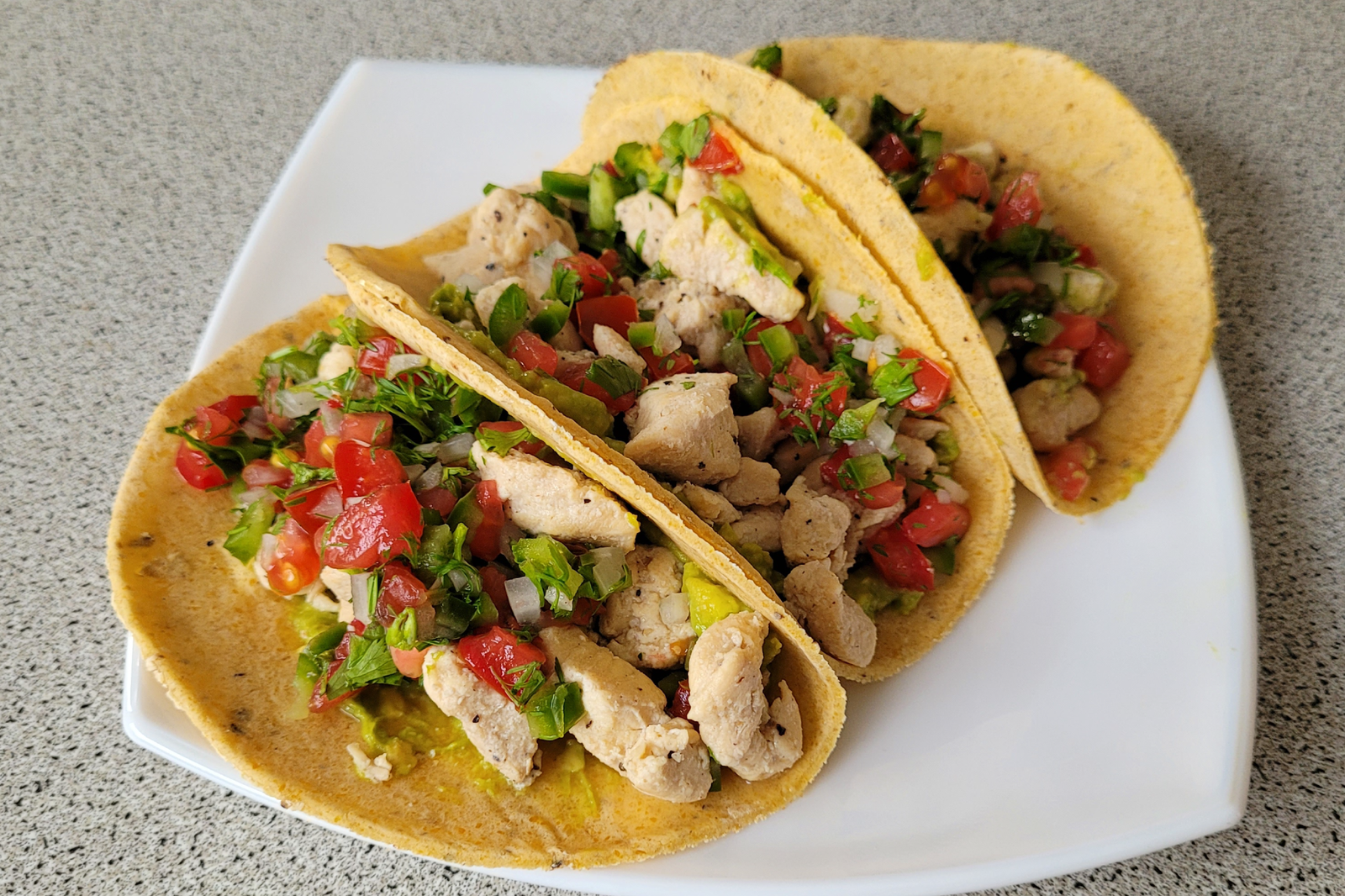 Tacos de pollo